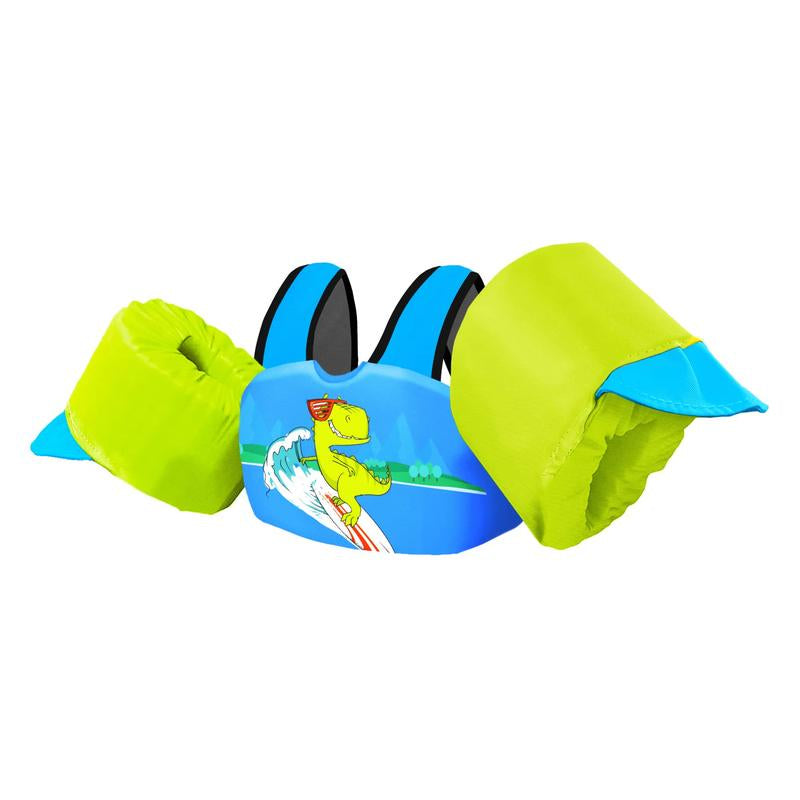 Chriffer Kids Sports Sweat Suit for 22-66 Pounds Boys and Girls, Toddler Floaties with Shoulder Harness Arm Wings for 2, 3, 4, 5, 6, 7, 8 Years Old/Beach Pool Water Park